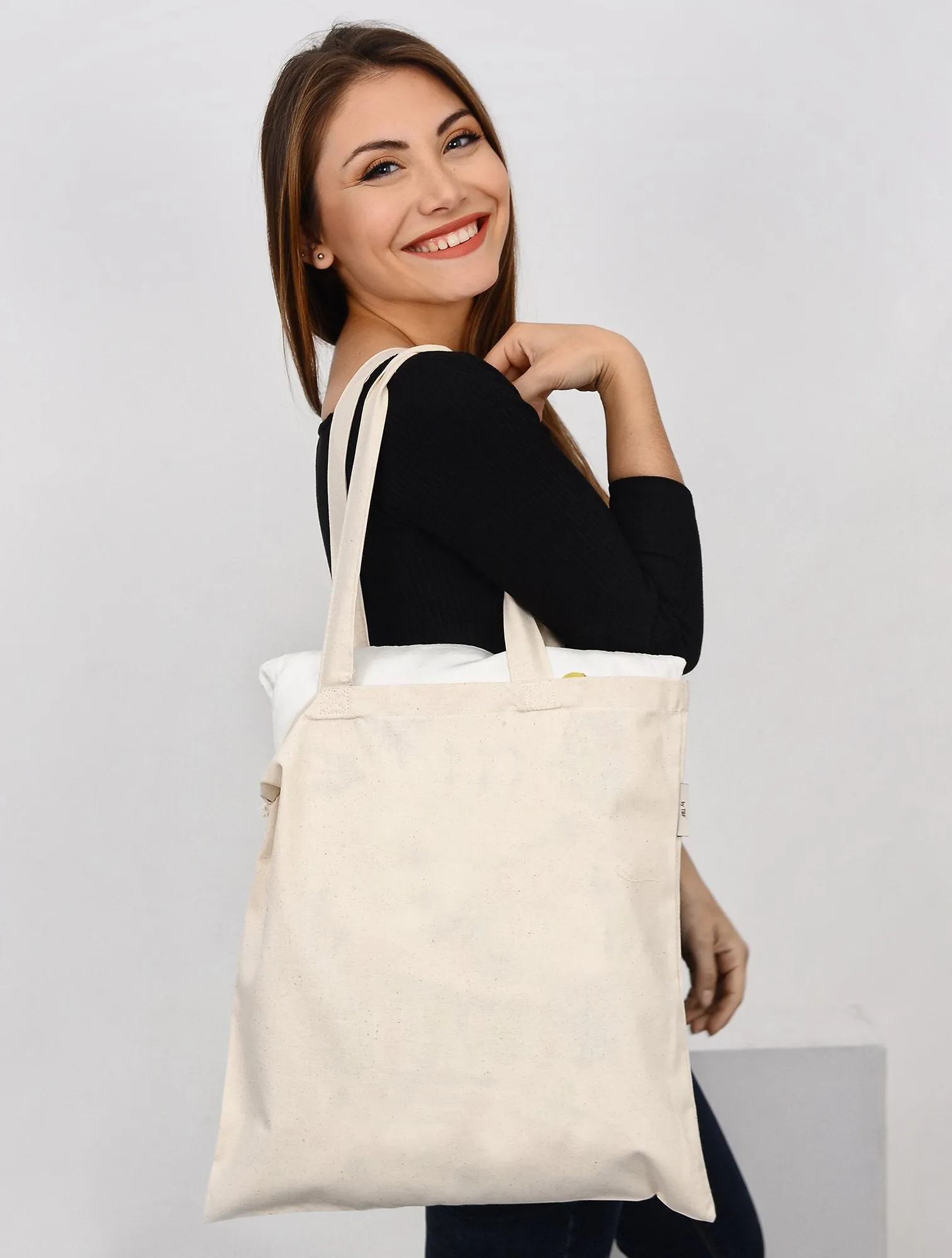 Premium Quality 100% Cotton Reusable Tote Bags - WA100 / WA110