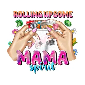 Printed Decal - Rolling Up Mama Spirit