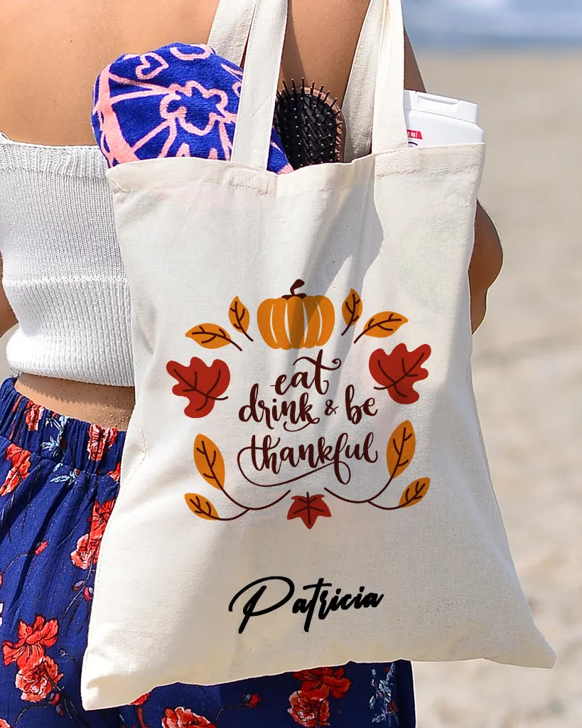 Pumpkin Thanksgiving Bag - Thanksgiving Bags