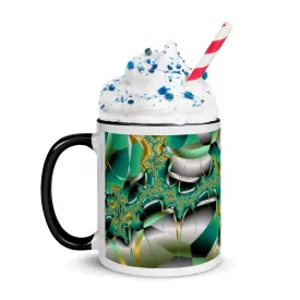 "Cosmic Twist" Collection - Mug with Color Inside