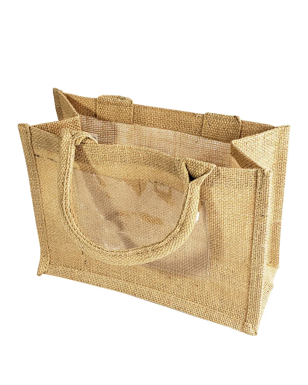 Rustic Wedding Favor Burlap Bags / Promotional Jute Totes  TJ907