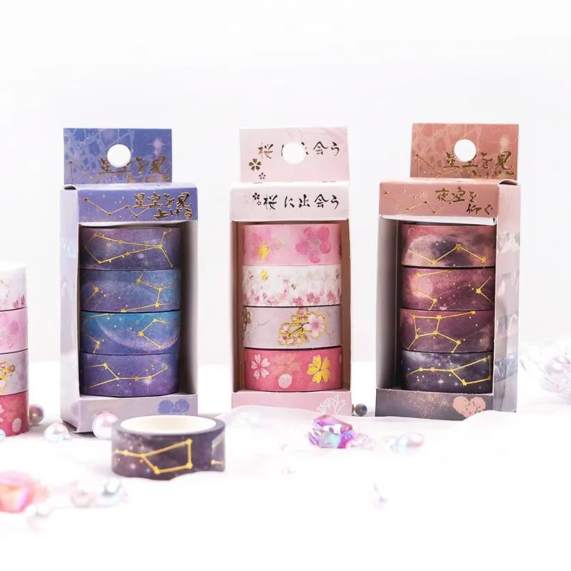 Sakura Galaxy Washi Tape - Set of 4!