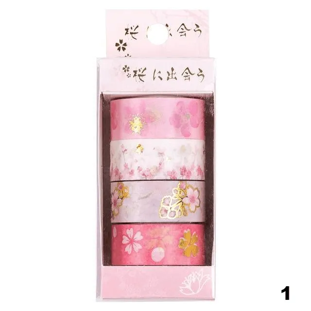 Sakura Galaxy Washi Tape - Set of 4!