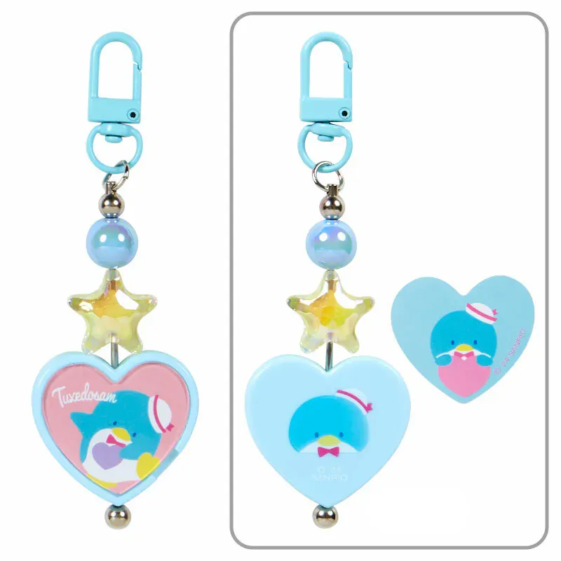 Sanrio Colorful Heart Keychain Pink Blind Box