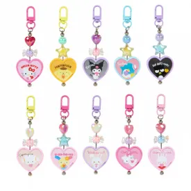 Sanrio Colorful Heart Keychain Pink Blind Box