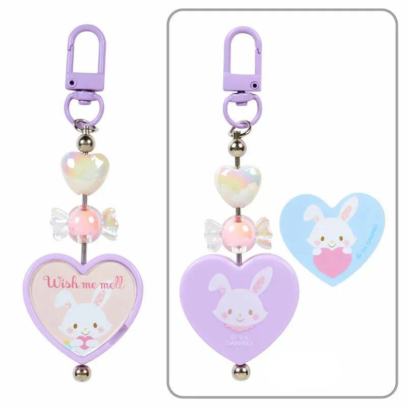 Sanrio Colorful Heart Keychain Pink Blind Box