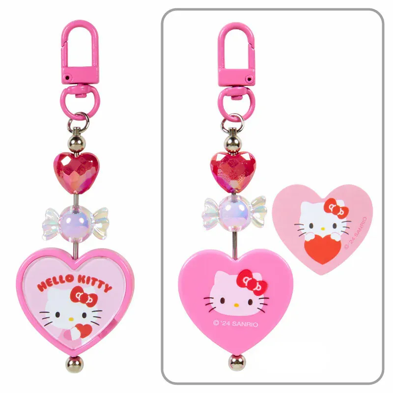 Sanrio Colorful Heart Keychain Pink Blind Box