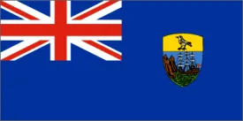 St Helena National Flag Printed