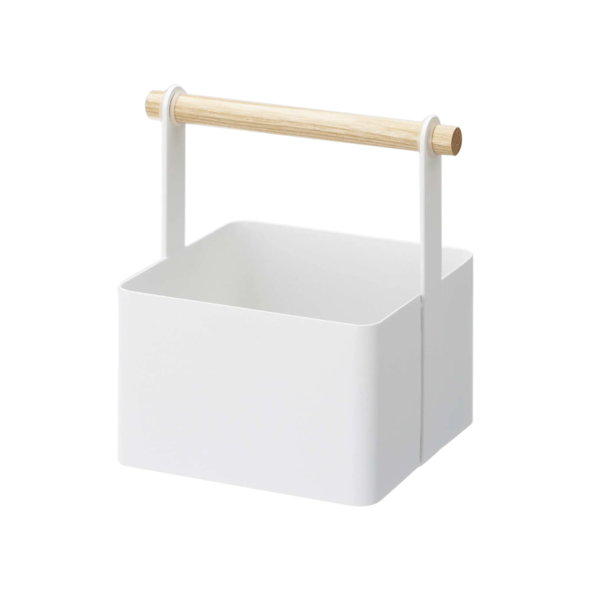 Storage Caddy - 2 Sizes - Steel   Wood