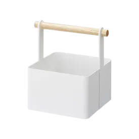 Storage Caddy - 2 Sizes - Steel   Wood