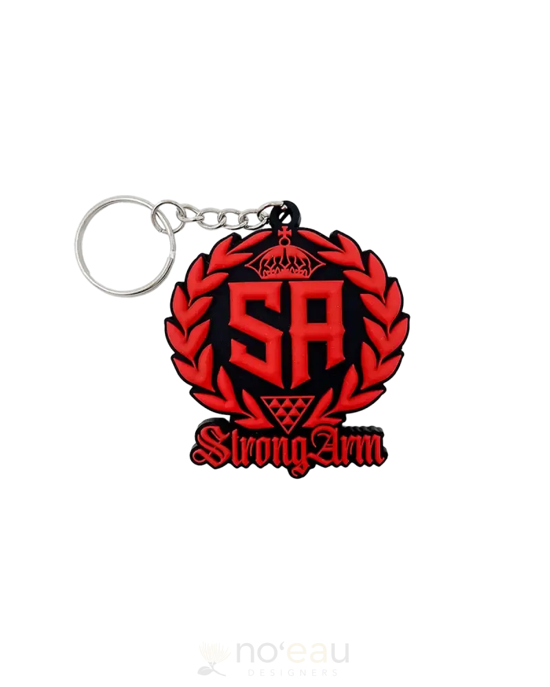 STRONGARM HAWAIIANS - SA Strongarm Red/Black Keychain