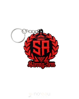 STRONGARM HAWAIIANS - SA Strongarm Red/Black Keychain