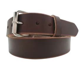 The "Yuma" 1 1/2" Heavy Bridle Leather Belt  (BLEMISHED)