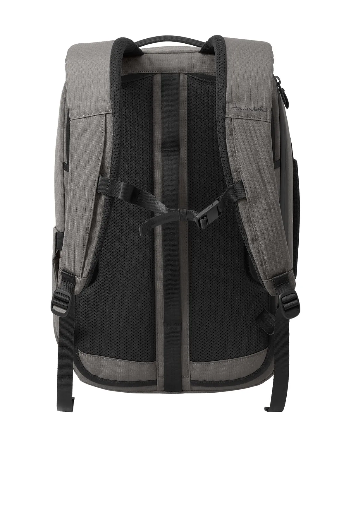 TravisMathew Lateral Convertible Branded Backpacks, Graphite