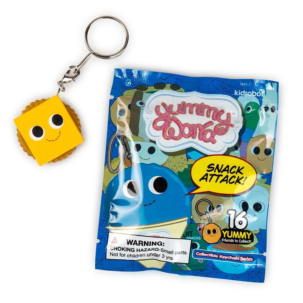 Yummy World Snack Attack Mystery Keychain Series Blind Bag