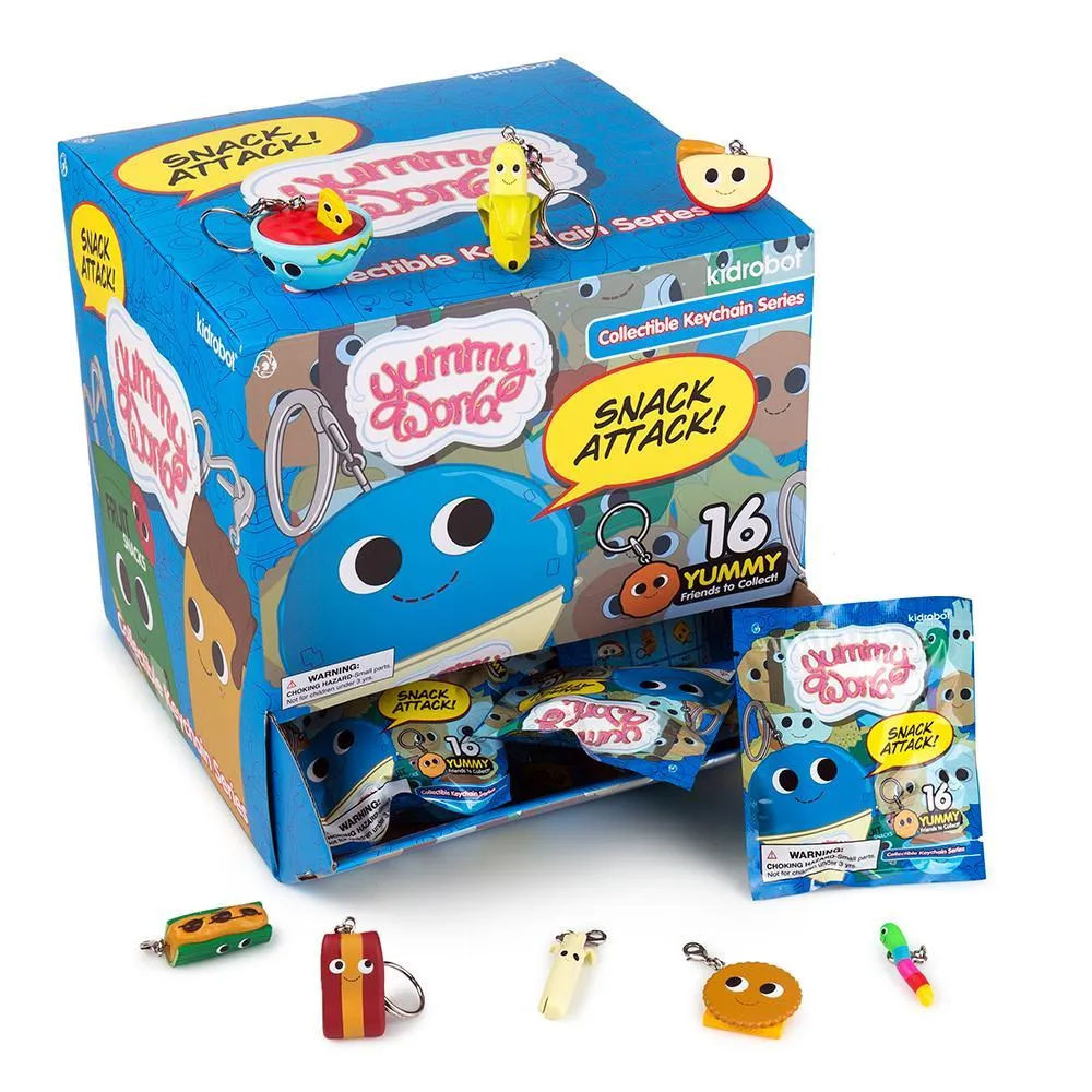 Yummy World Snack Attack Mystery Keychain Series Blind Bag