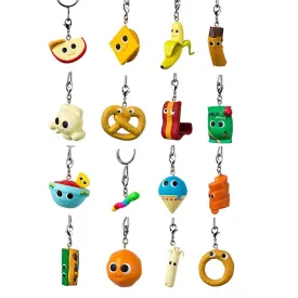 Yummy World Snack Attack Mystery Keychain Series